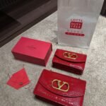 Valentino Garavani Vain Small Shoulder Bag In Crocodile Red 19Cm 6W0B0R17Tvg L43 - Image 2