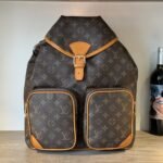 Louis Vuitton Montsouris Cargo Backpack Monogram Archive Brown 39Cm M14015 - Image 2