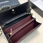 Chanel Long Wallet Black 19Cm - Image 2