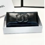 Chanel Long Wallet Black 19Cm - Image 4