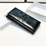 Chanel Long Wallet Black 19Cm - Image 7