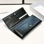 Chanel Long Wallet Black 19Cm - Image 10