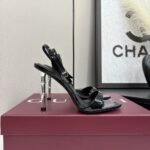 Gucci Women Slingback Sandal Black 812999 Bnc00 1000 - Image 2