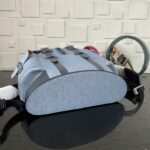 [Super Vip 1:1] Louis Vuitton Christopher MM Backpack Monogram Heritage Blue 44Cm M14676 - Image 5