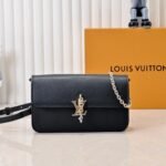 Louis Vuitton Wallet On Chain Lv Bloom Black 20Cm M14564 - Image 2