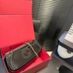 Gucci Blondie Small Shoulder Bag Black 29Cm 814952 Aaeey 1000 - Image 3