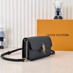 Louis Vuitton Wallet On Chain Lv Bloom Black 20Cm M14564 - Image 3