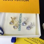 Louis Vuitton Iconic Heart Earrings Gold M02385 - Image 3