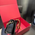 Gucci Blondie Small Shoulder Bag Black 29Cm 814952 Aaeey 1000 - Image 4