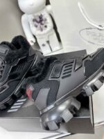 Prada Cloudbust Thunder Technical Fabric Sneakers Black - Image 5