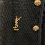 Saint Laurent Ysl Brooch Gold 748486Y1500 8007 - Image 6