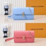 Louis Vuitton Wallet On Chain Lv Bloom Black 20Cm M14564 - Image 8