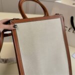 Celine Vertical Cabas Bag Print Natural Tan 32Cm 192082Bnz 02Nt - Image 3