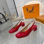Louis Vuitton Swing Slingback Pump Rouge 1Agudj - Image 3