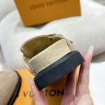 Louis Vuitton Cosy Flat Comfort Clog Grey - Image 4
