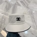 Chanel Bucket Hat Coco Mark Hat White - Image 2