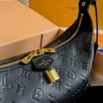Louis Vuitton Sac Sport Bag Monogram Empreinte Black 27Cm M46610 - Image 3