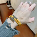 Hermes Tournis Tresse Bracelet Yellow H068406Fp9Ot3 - Image 5