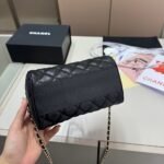 Chanel Bowling Bag Black 19Cm AS1897 B03795 94305 - Image 4