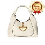 [Super Vip 1:1] Gucci Softbit Medium Top Handle Bag White Leather 27Cm ‎837467 Aaeao 9050