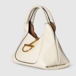 [Super Vip 1:1] Gucci Softbit Medium Top Handle Bag White Leather 27Cm ‎837467 Aaeao 9050 - Image 2