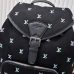 Louis Vuitton Montsouris Backpack Black 40Cm M14135 - Image 4