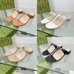 Gucci Women’s Thong Sandal With Horsebit Ivory 816590 C9D00 9540 - Image 6