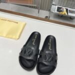 Louis Vuitton Isola Flat Comfort Mule Black 1Acpci - Image 2
