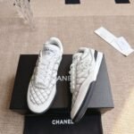 Chanel Sneaker White And Light Gray G45839 B21630 U3090 - Image 5