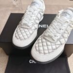 Chanel Sneaker White And Light Gray G45839 B21630 U3090 - Image 6
