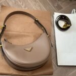 Prada Arqué Small Shoulder Bag Sand 23Cm 1Bc194 Ask F02Yp V Ooo - Image 2