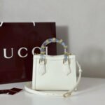 [Super Vip 1:1] Gucci Diana Mini Tote Bag White 20Cm 832936 Aaevs 9014 - Image 4