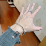 Gucci Trademark Sterling Silver Geometric Cuff Bracelet - Image 5