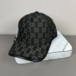 Gucci Gg Denim Baseball Hat Black - Image 2