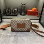 Gucci Gg Emblem Small Crossbody Bag Brown 23Cm ‎821155 Faed3 9786 - Image 4