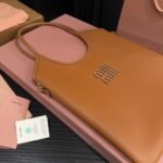 Miumiu Ivy Bag Cognac 35Cm 5Bg231 Acrw F0046 V Mln - Image 4