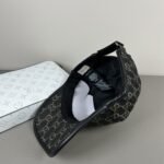 Gucci Gg Denim Baseball Hat Black - Image 5