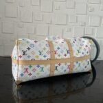 [Super Vip 1:1] Louis Vuitton X Murakami Keepall Bandoulière 45 White 45Cm M13742 - Image 5