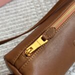 Miumiu Nappa Leather Pouch Oak 22Cm 5Ne851 Aefx F0316 - Image 5