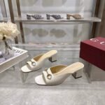 Gucci Women Horsebit Slide Ivory 816607 C9D00 9540 - Image 2