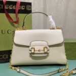 Gucci Horsebit 1955 Mini Top Handle Bag White 29Cm 703848 Aaa7G 9022 - Image 2
