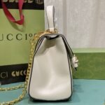 Gucci Horsebit 1955 Mini Top Handle Bag White 29Cm 703848 Aaa7G 9022 - Image 4