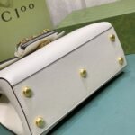 Gucci Horsebit 1955 Mini Top Handle Bag White 29Cm 703848 Aaa7G 9022 - Image 5