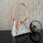 [Super Vip 1:1] Louis Vuitton X Murakami Carryall PM Bag White 29Cm M13661 - Image 3