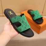 Louis Vuitton Oasis Mule Monogram Denim Green - Image 4