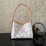 [Super Vip 1:1] Louis Vuitton X Murakami Carryall PM Bag White 29Cm M13661 - Image 4