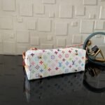[Super Vip 1:1] Louis Vuitton X Murakami Carryall PM Bag White 29Cm M13661 - Image 5