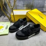 Fendi Match Sneaker Black 7E1688Aq6If1R71 - Image 3