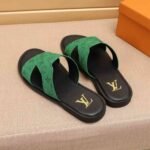 Louis Vuitton Oasis Mule Monogram Denim Green - Image 6