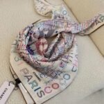 Chanel Square Scarf Silk Twill Multicolor In Ecru 90Cm Aa8619 B09320 Nk635 - Image 2